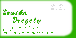 monika dregely business card