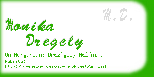 monika dregely business card